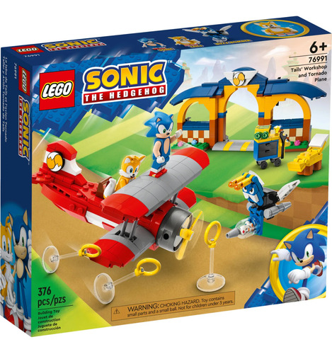 Lego® Sonic Ref: 76991 Taller Y Avión Tornado De Tails Nuevo