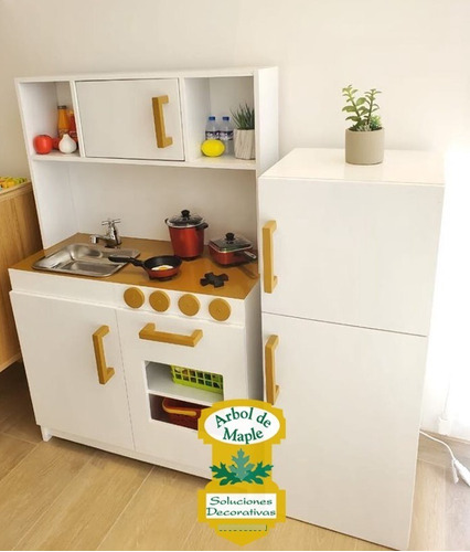 Cocinas Para Niñas En Madera, Cocinita De Juguete, Desde:$35
