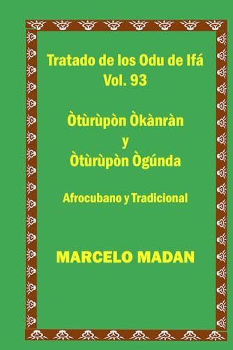 Tratado De Los Odu De Ifa Cubano Y Tradicional Vol.93 Oturup