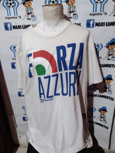 Remera De Algodón De La Selección De Italia