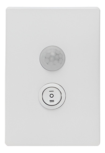 Sensor De Presença Para Tomadas 4x2 Tecla Branco Taschibra