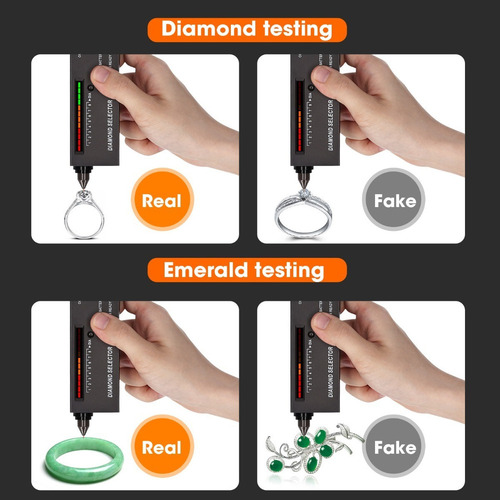 C Diamond Tester Pen Detector Seletor De Diamante De Alta