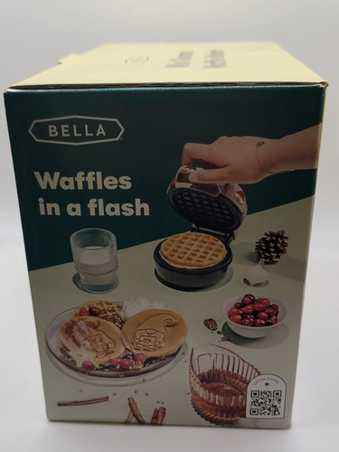 Mini Wafflera Maker Navidad