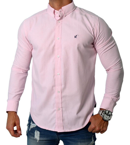 Casual Shirt Rosado Caballero
