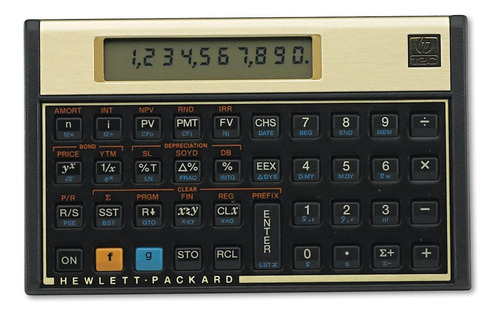 Calculadora Financiera Hp 12c, 120 Funciones, Lcd De 5 X 10 