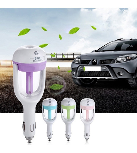 Humidificador De Vapor Purificador De Aire Para Carro 12 V