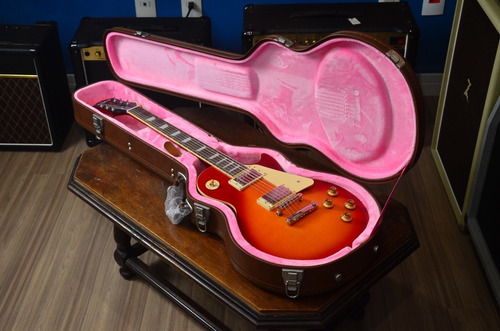Guitarra EpiPhone Les Paul Standard 1959 Outfit Aged Dark