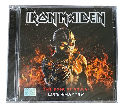 Iron Maiden, The Book Of Souls Live Chapter, 2 Cds - Nuevo !