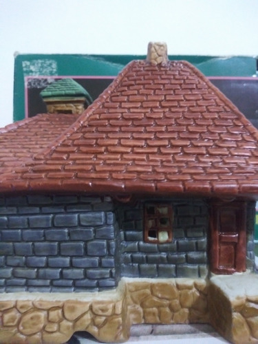 Villa Navideña De 21cmx16cm Oak Ridge Station Memories Porce