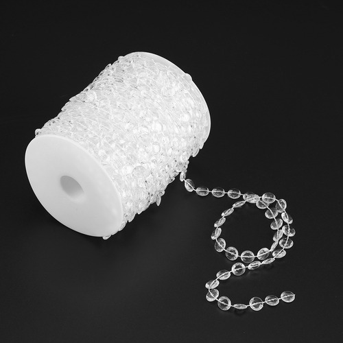 Perlas Acrílicas, 30 M, Con Forma De Cristal, Para Cortinas