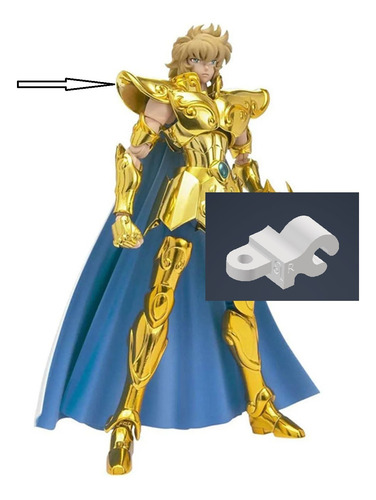 Leão Ex - Garra Ombreira R (aiolia) - Mão De Lego Cloth Myth