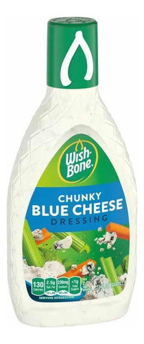 Molho Wish Bone Chunky Blue Cheese Dressing 444ml Importado Usa