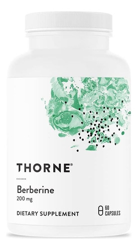 Thorne Berberina Apoyo Cardiaco, Inmunológico E Intestinal Sabor S/n