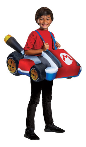 Inflable Para Niños De Mario Kart Accesorio Para Halloween