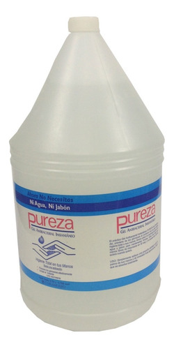 Combo Gel Antibacterial Pureza Galon + Dispensador De 550cc