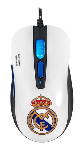 Mouse Gamer Ratón Juegos Usb Periférico Real Madrid