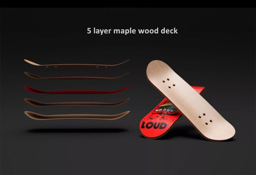 Fingerboard Skate De Dedo Profissional Completo Robot