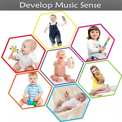 Juego De Instrumentos De Percusión, Juguetes For Niños D
