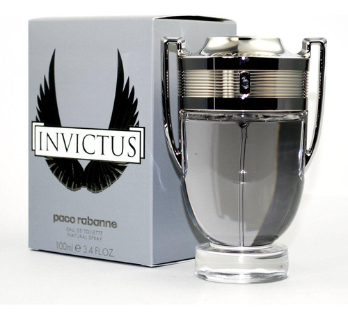 Edt 3.4 Onzas Invictus Por  Paco Rabanne Para Hombre