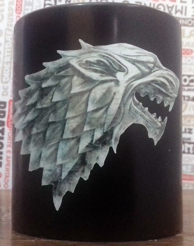 Caneca Mágica Game Of Thrones - Got - Casa Stark - Especial