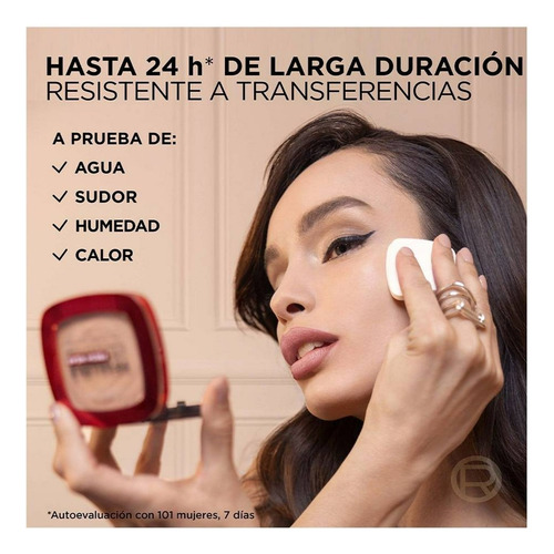 Base De Maquillaje Polvo L'oréal Infallible 24h Fresh Wear 130 True Beige