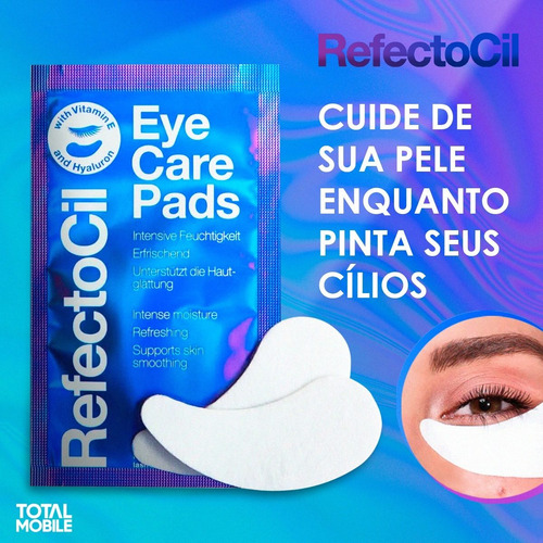 Protetor Pálpebras Eye Care Pads Patch Cílios Sobrancelhas