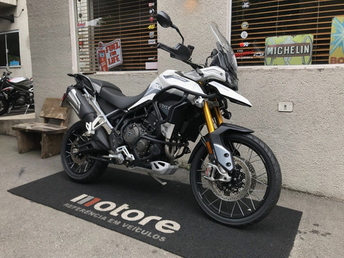Imagem 4 de 6 de Triumph Tiger 900 Rallye Pro 2022 Branca - Apenas 12.000 Km