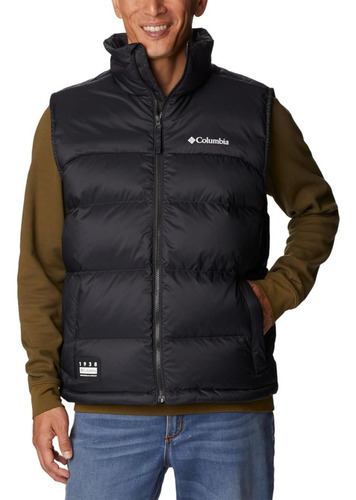 Chaleco Columbia Hombre Puffer Ski Casual Montaña Hike Col13