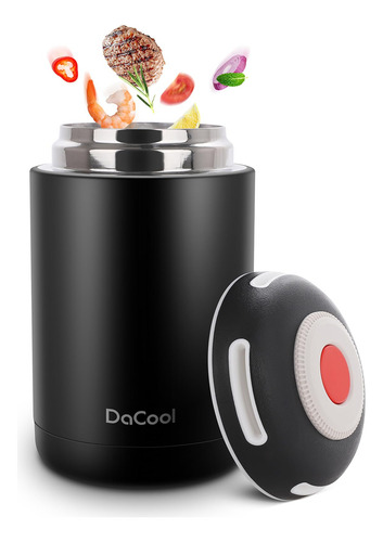 Contenedor Aislado De Acero Inoxidable 475 Ml Para Comida Ca