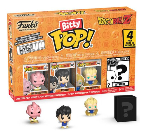 Funko Bitty Pop Dragon Ball Z Majin Buu 4pk
