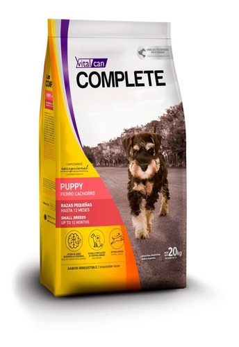 Alimento Perro Complete Cachorro 3kg Raza Pequeña 