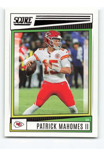 2022 Puntuación 116 Patrick Mahomes Ii Nm-mt Kansas City Chi