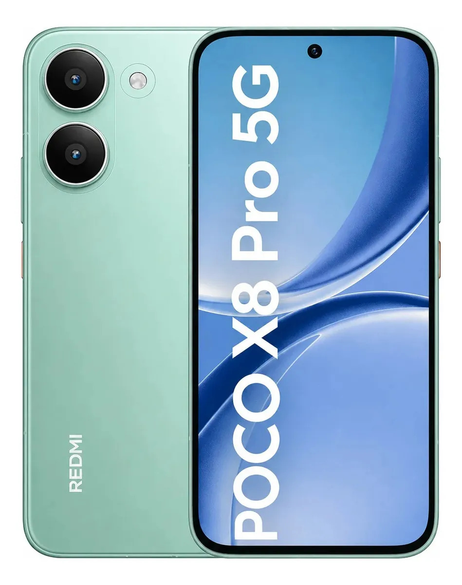 Xiaomi Poco X8 Pro 5g 512gb 8gb Dual Sim Cor Verde-claro
