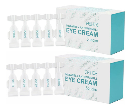 2×crema Antiarrugas Instantánea For Ojos Que Nutre Los Ojos