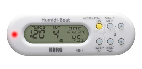 Korg Humidi-beat Hb-1-wh Metrônomo Digital Portátil