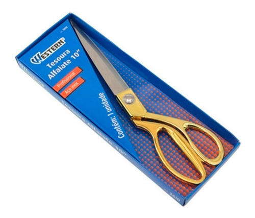 Imagem 5 de 5 de Tesoura Alfaiate Costura Inox 10 Polegadas 3610 Western