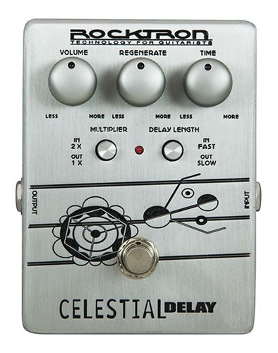 Rocktron Celestial Delay Pedal Efecto De Guitarra Electrica