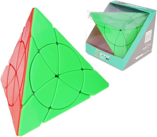 Yj Pétalo Pyraminx Pirámide Triángulo Tetraedro De Cuatro 