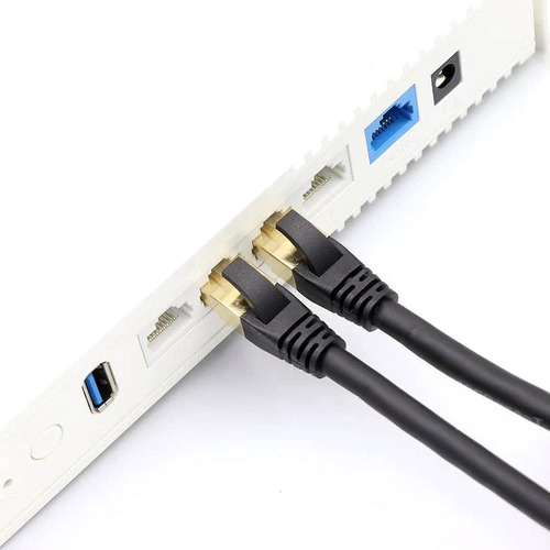 Cable Ethernet Cat8 Cable De Red De Alta Velocidad 40 Gbps 2