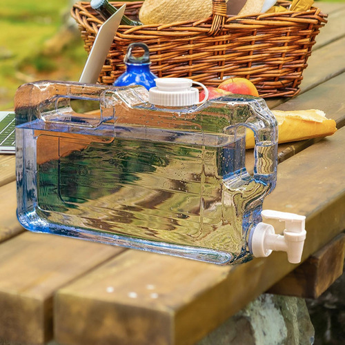 * 1 Contenedores De Agua Con Grifo, Cubo De Agua Impermeable