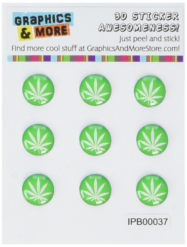 Accesorio Auricular Graphics And More Marijuana Leaf Home 