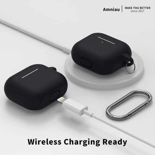 Imagen 4 de 11 de Funda Para AirPods 3era Gen Negro