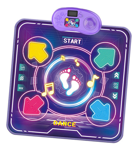Tapete De Baile, Juguete Musical, Tapete De Juego Luz Doble