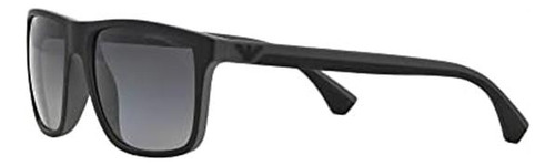 Emporio Armani Ea4033 Gafas De Sol Cuadradas Para Hombre, Po