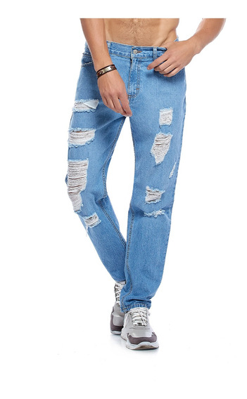 Jeans Hombre Moda Rotos Diseño Original | Envío gratis