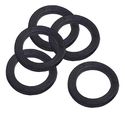Arandelas De Goma De 2,5 Cm, Paquete De 5 Sujetadores,