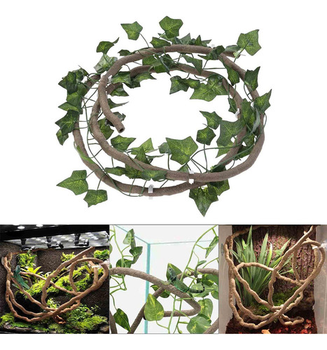Terrario Para Reptiles, Enredaderas Trepadoras De Estilo B