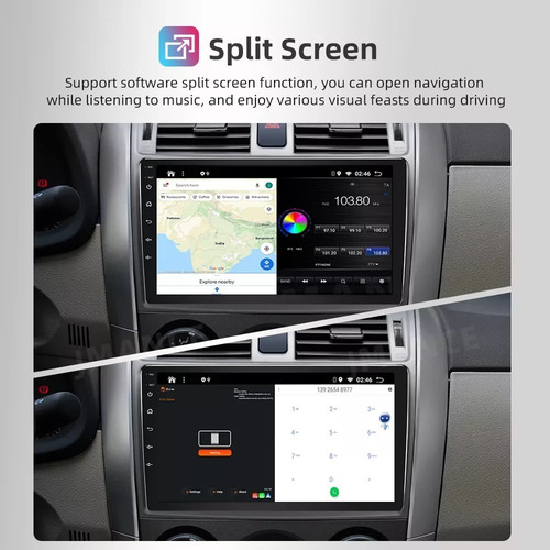 Auto Radio Android Jeep Compass 2017-2019 2gb + 32gb