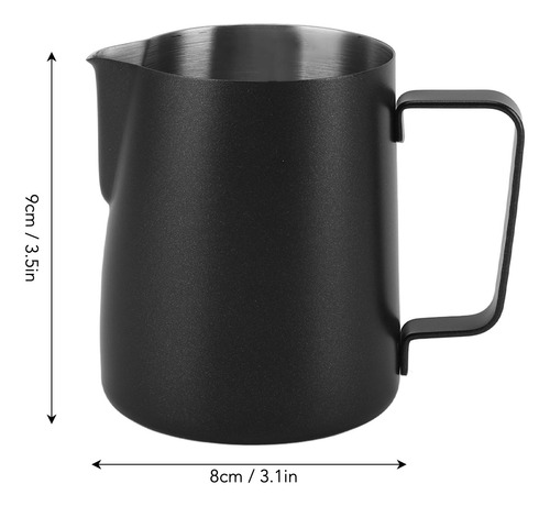Jarra Para Espumar Leche Al Vapor De Acero Inoxidable