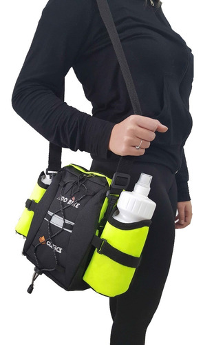 Promo!! Alforja P/ Bici 70 Lts + Cubre + Morral Delantero